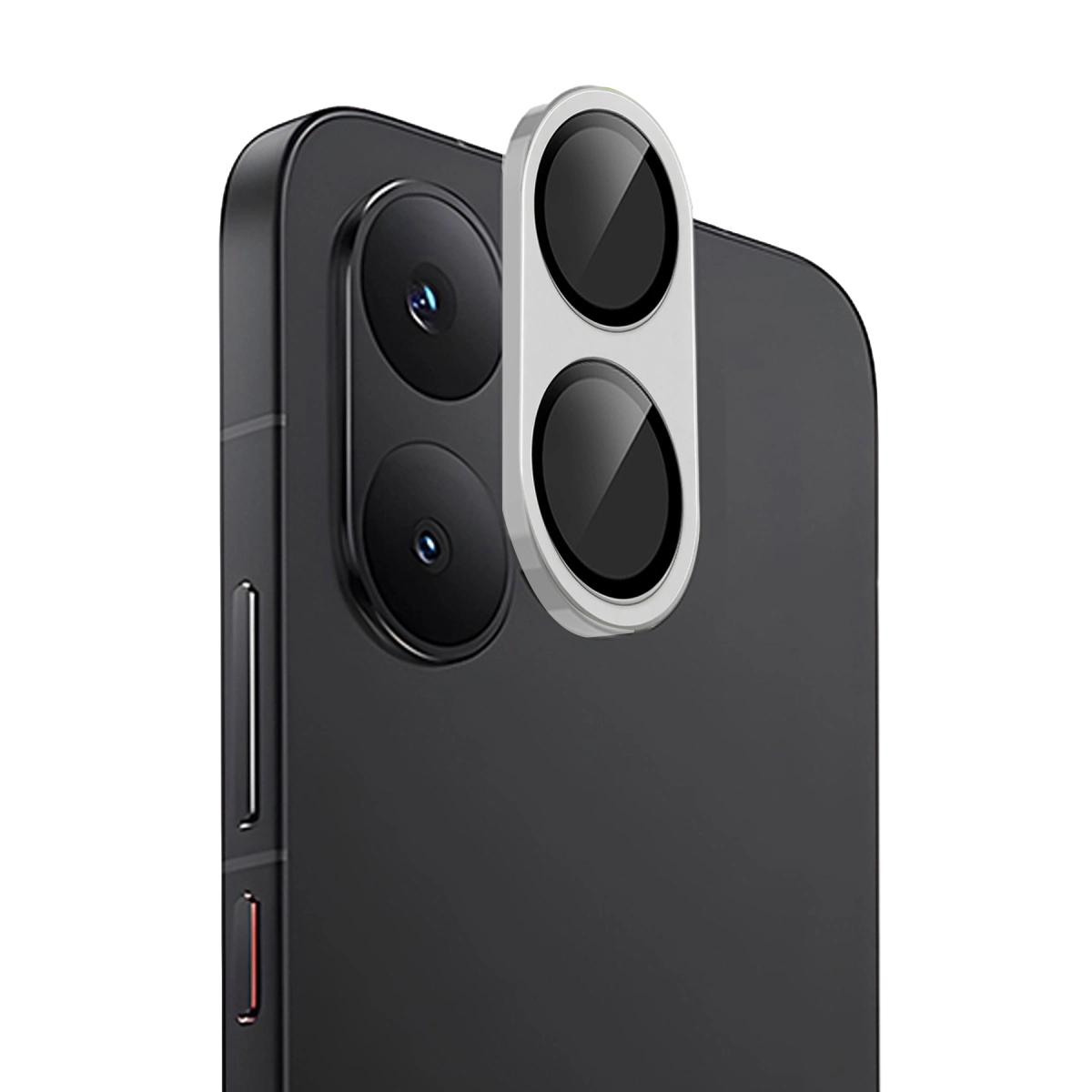 Evimdeyokyok Newface Xiaomi Poco X8 Pro Max Raze Metal Kamera Lens - Gümüş