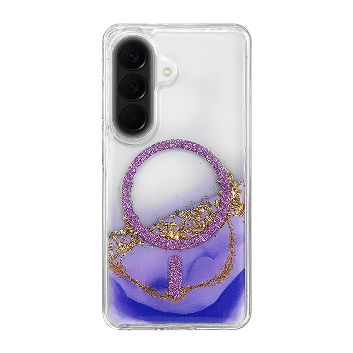 Evimdeyokyok Onegif Samsung Galaxy A37 5G Lotus Simli Magsafe Kapak - Mor