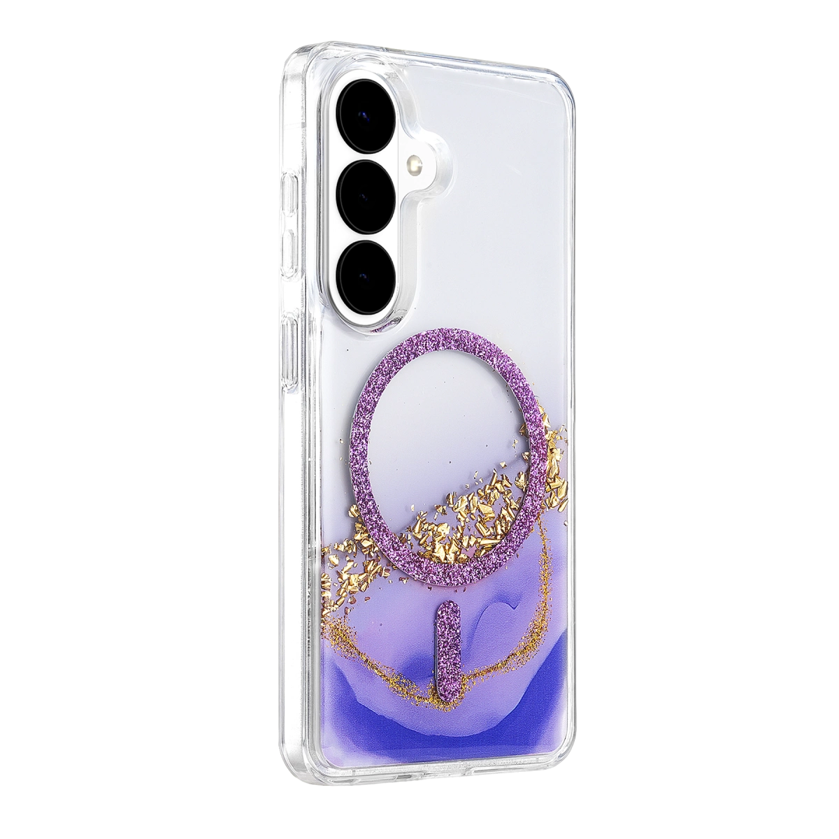 Evimdeyokyok Onegif Samsung Galaxy S26 Lotus Simli Magsafe Kapak - Mor