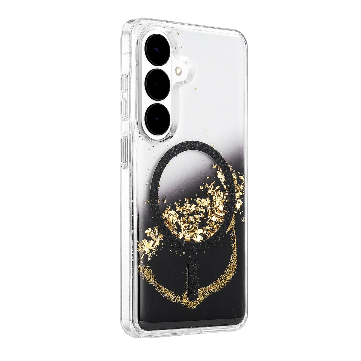 Evimdeyokyok Onegif Samsung Galaxy S26 Lotus Simli Magsafe Kapak - Siyah