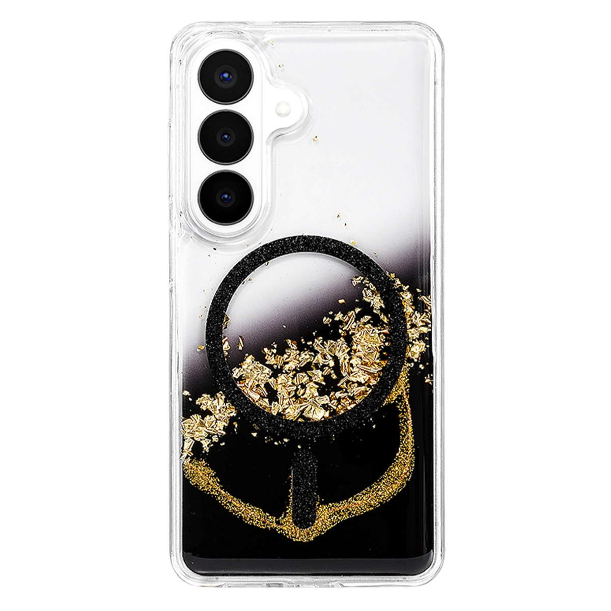 Evimdeyokyok Onegif Samsung Galaxy S26 Lotus Simli Magsafe Kapak - Siyah