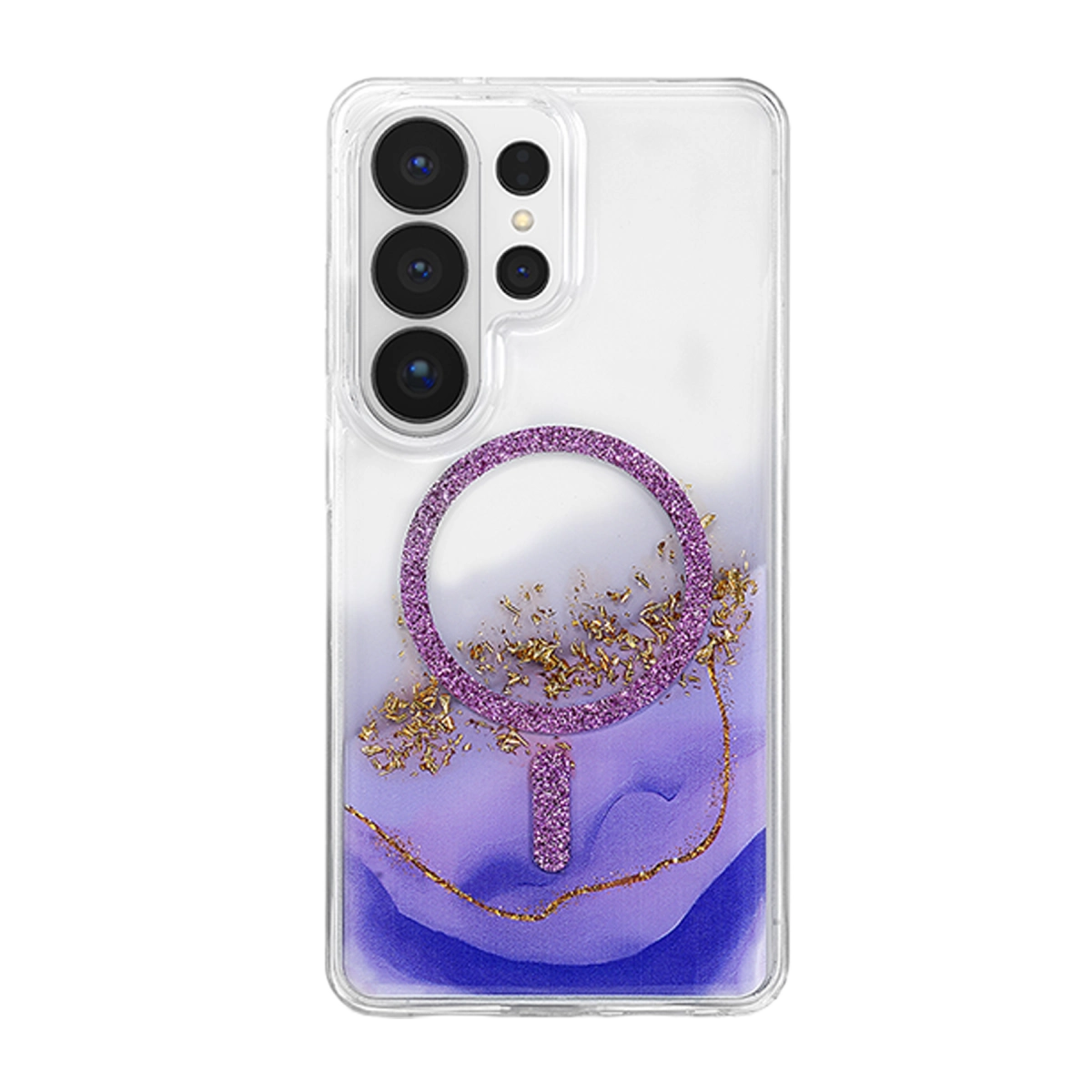 Evimdeyokyok Onegif Samsung Galaxy S26 Ultra Lotus Simli Magsafe Kapak - Mor