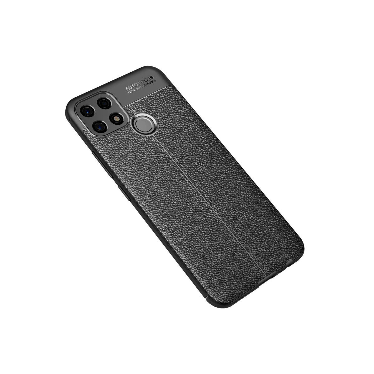 Evimdeyokyok Oppo A15 Kılıf Auto Focus Kapak - Siyah