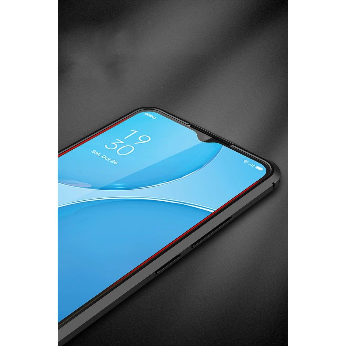 Evimdeyokyok Oppo A15 Kılıf Auto Focus Kapak - Siyah