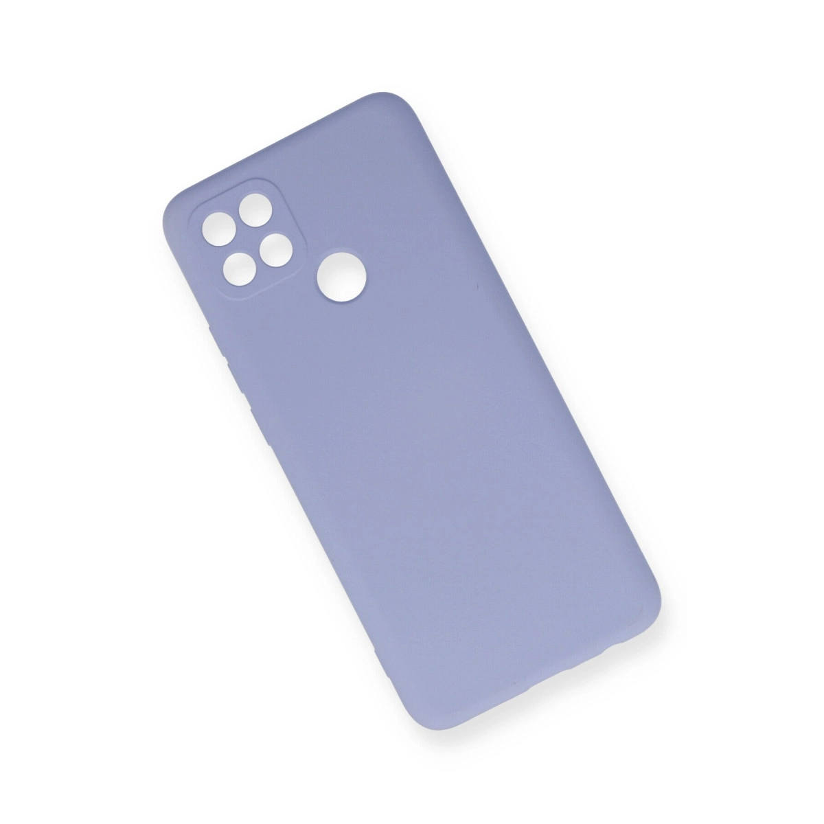 Evimdeyokyok Oppo A15 Kılıf Nano İçi Kadife Silikon - Lila