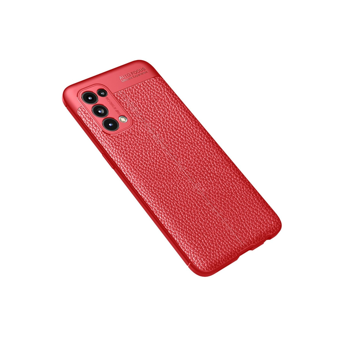 Evimdeyokyok Oppo Reno 5 Kılıf Auto Focus Kapak - Kırmızı
