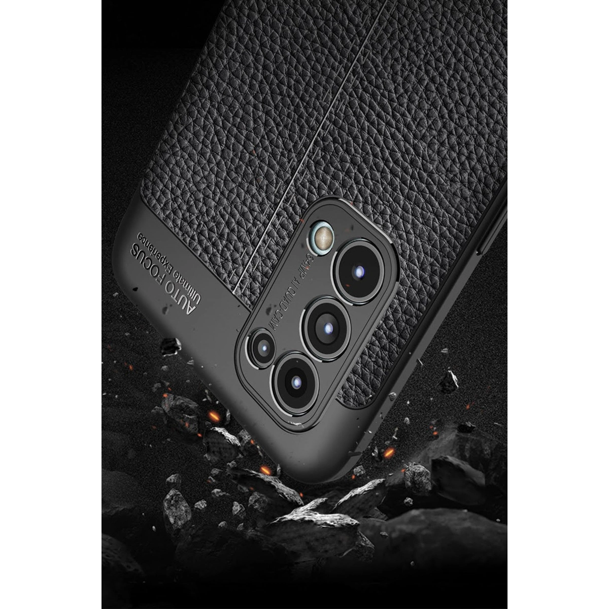 Evimdeyokyok Oppo Reno 5 Kılıf Auto Focus Kapak - Kırmızı
