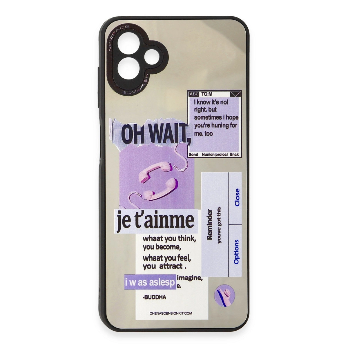 Evimdeyokyok Samsung Galaxy A04 Kılıf Mirror Desenli Kapak - Mirror - 4