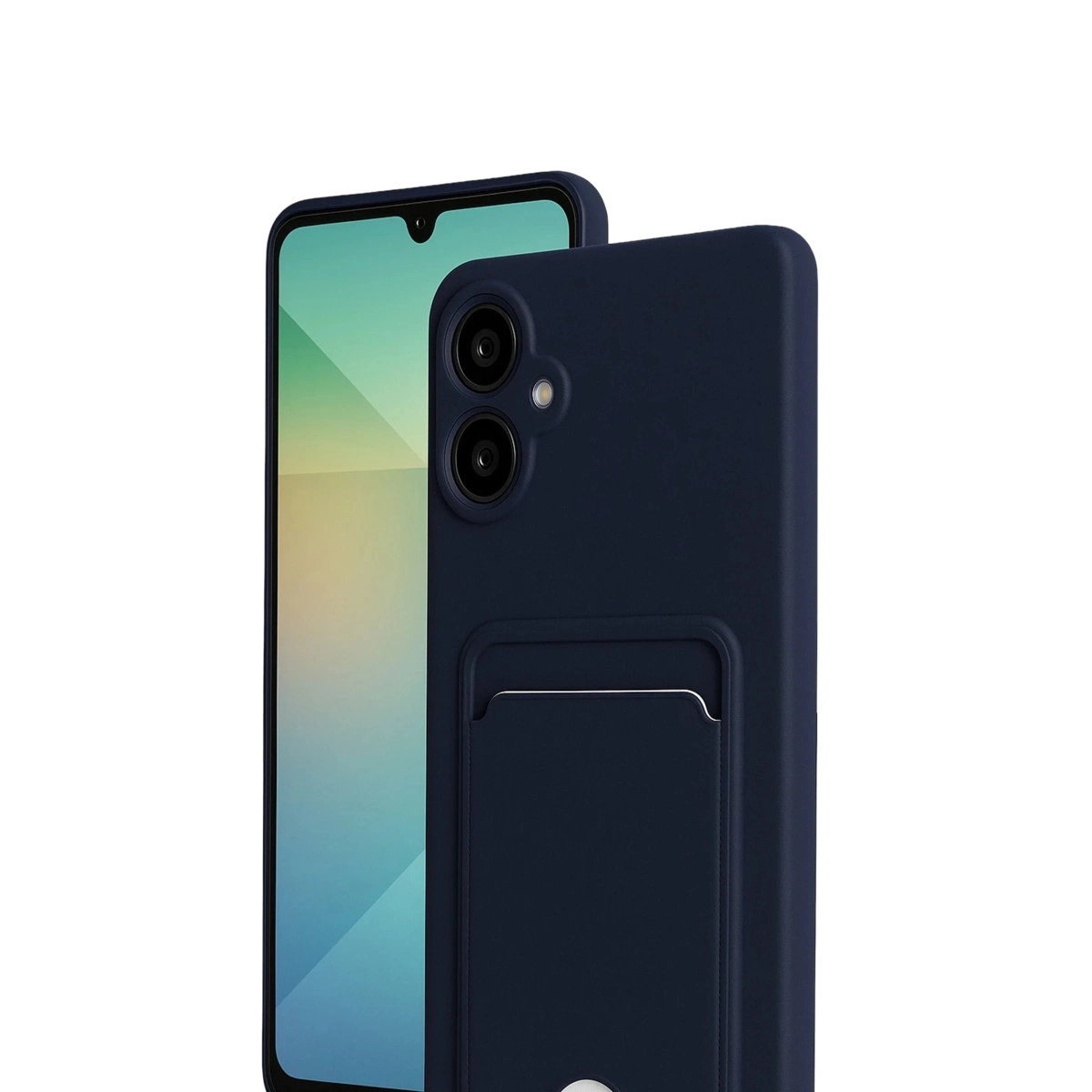 Evimdeyokyok Samsung Galaxy A07 4G Kelvin Kartvizitli Silikon - Lacivert