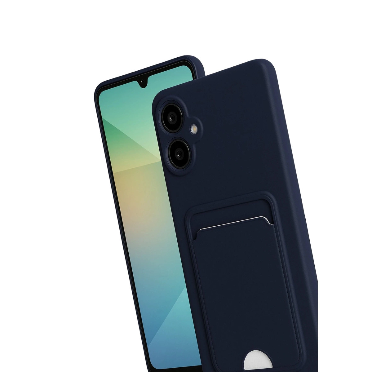 Evimdeyokyok Samsung Galaxy A07 4G Kelvin Kartvizitli Silikon - Lacivert