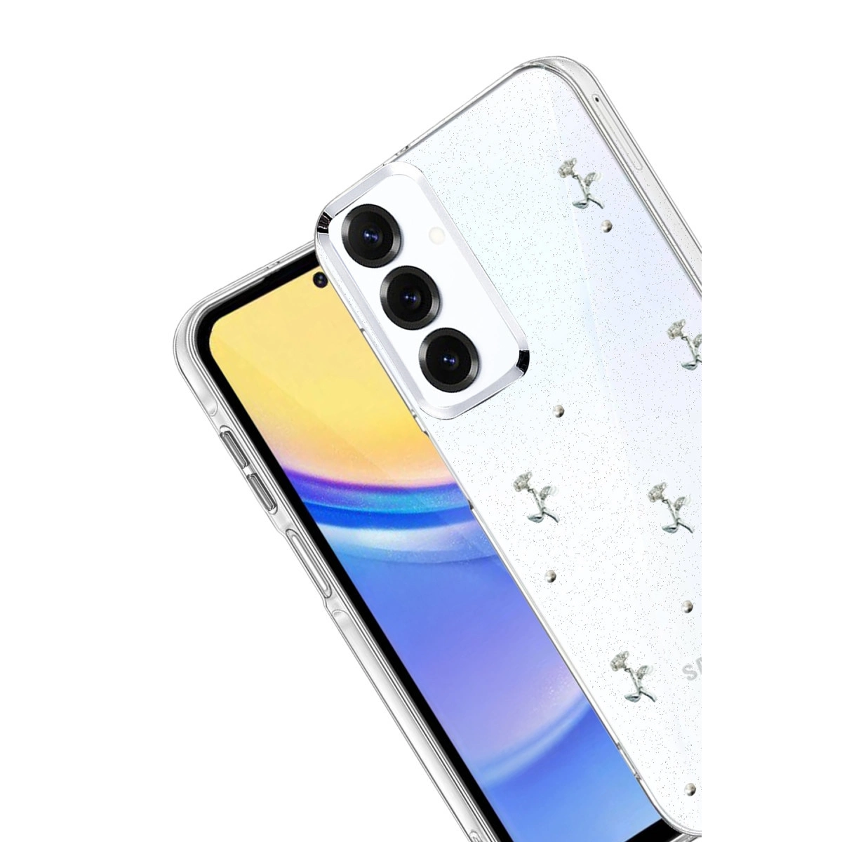 Evimdeyokyok Samsung Galaxy A14 4G Fiyonk Desenli Kapak - Desen 4