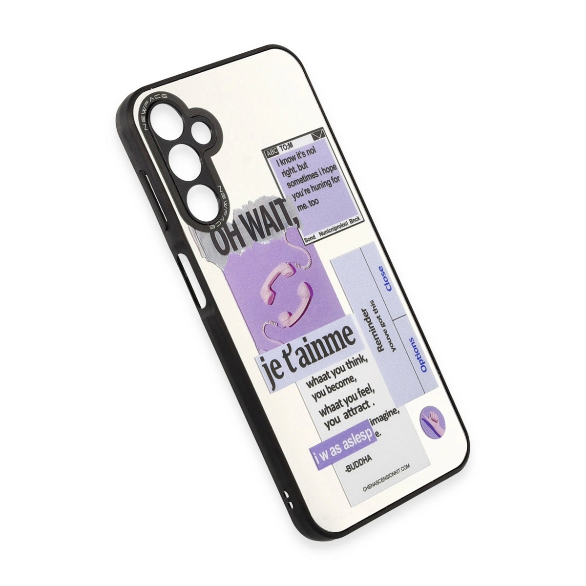 Evimdeyokyok Samsung Galaxy A14 4G Kılıf Mirror Desenli Kapak - Mirror - 4