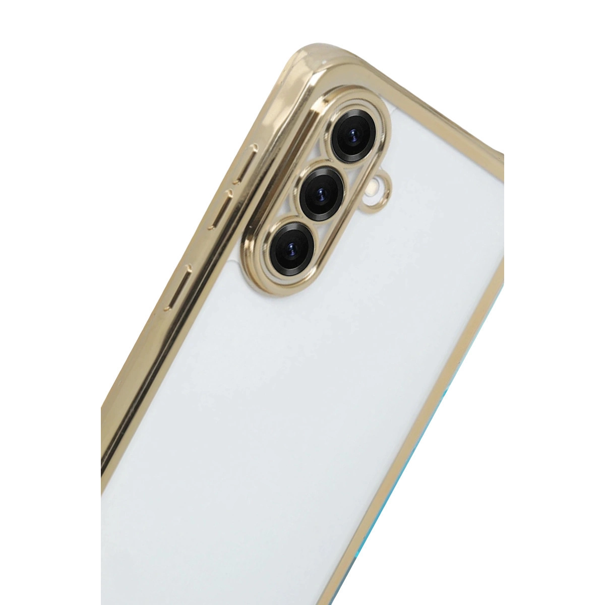 Evimdeyokyok Samsung Galaxy A17 5G Razer Lensli Silikon - Gold