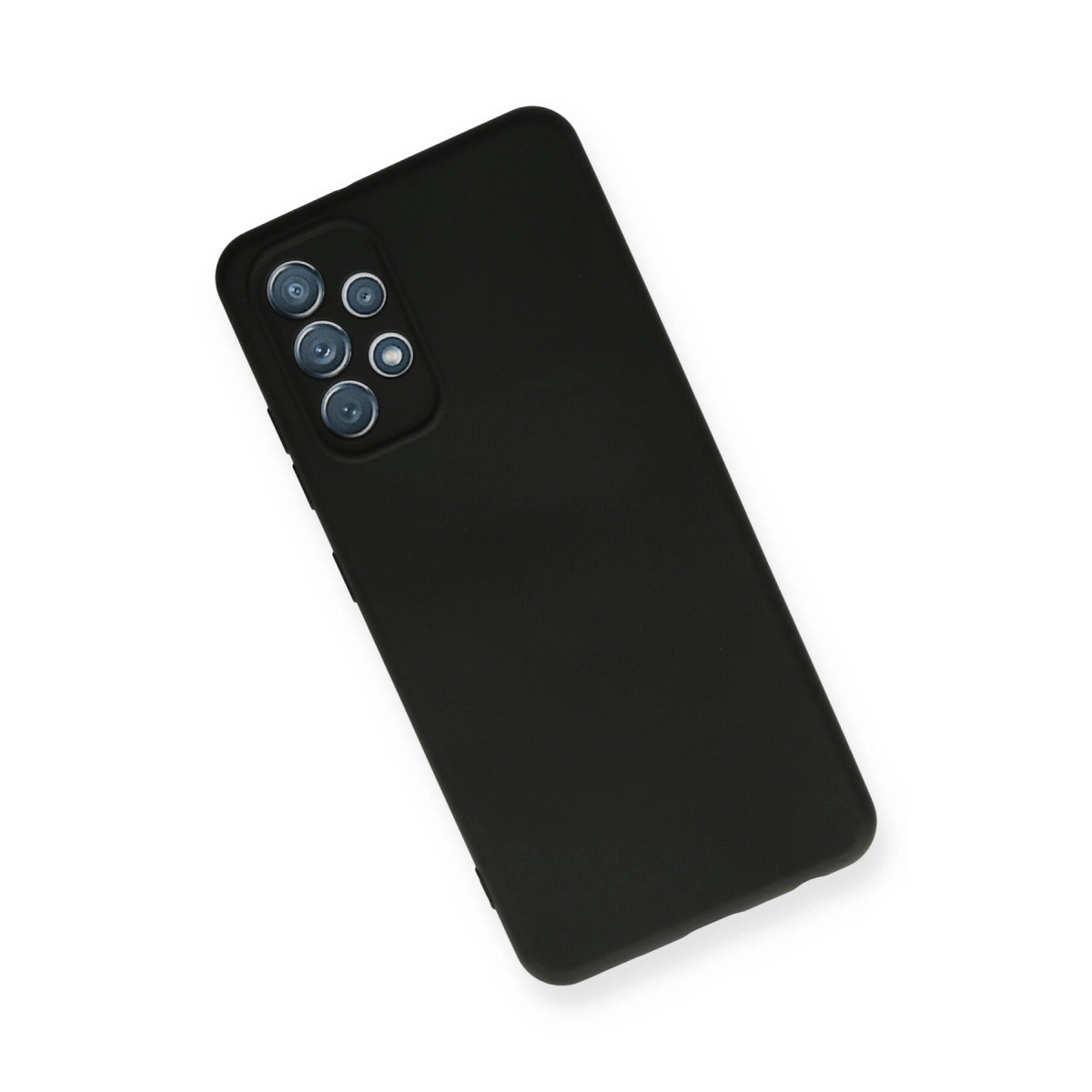 Evimdeyokyok Samsung Galaxy A32 Kılıf Nano İçi Kadife Silikon - Siyah