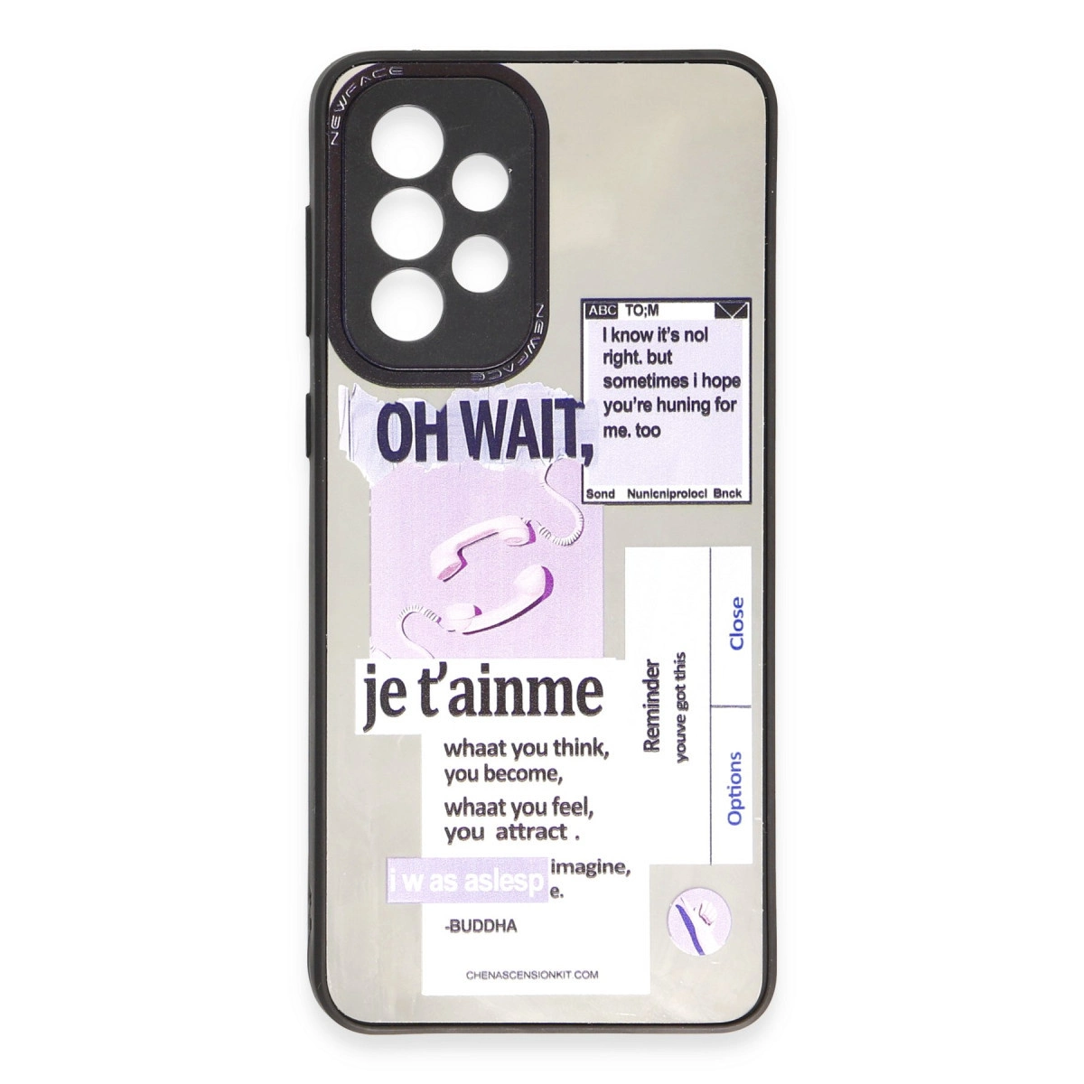 Evimdeyokyok Samsung Galaxy A33 5G Kılıf Mirror Desenli Kapak - Mirror - 4