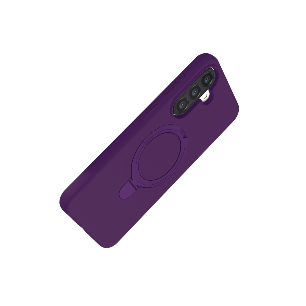 Evimdeyokyok Samsung Galaxy A36 Regal Magsafe Standlı Kapak - Derin Mor