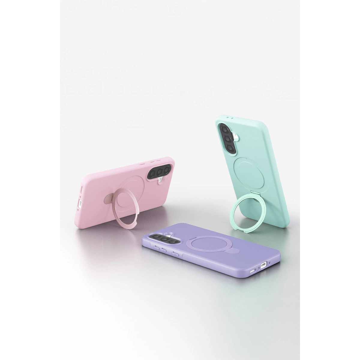 Evimdeyokyok Samsung Galaxy A36 Regal Magsafe Standlı Kapak - Derin Mor