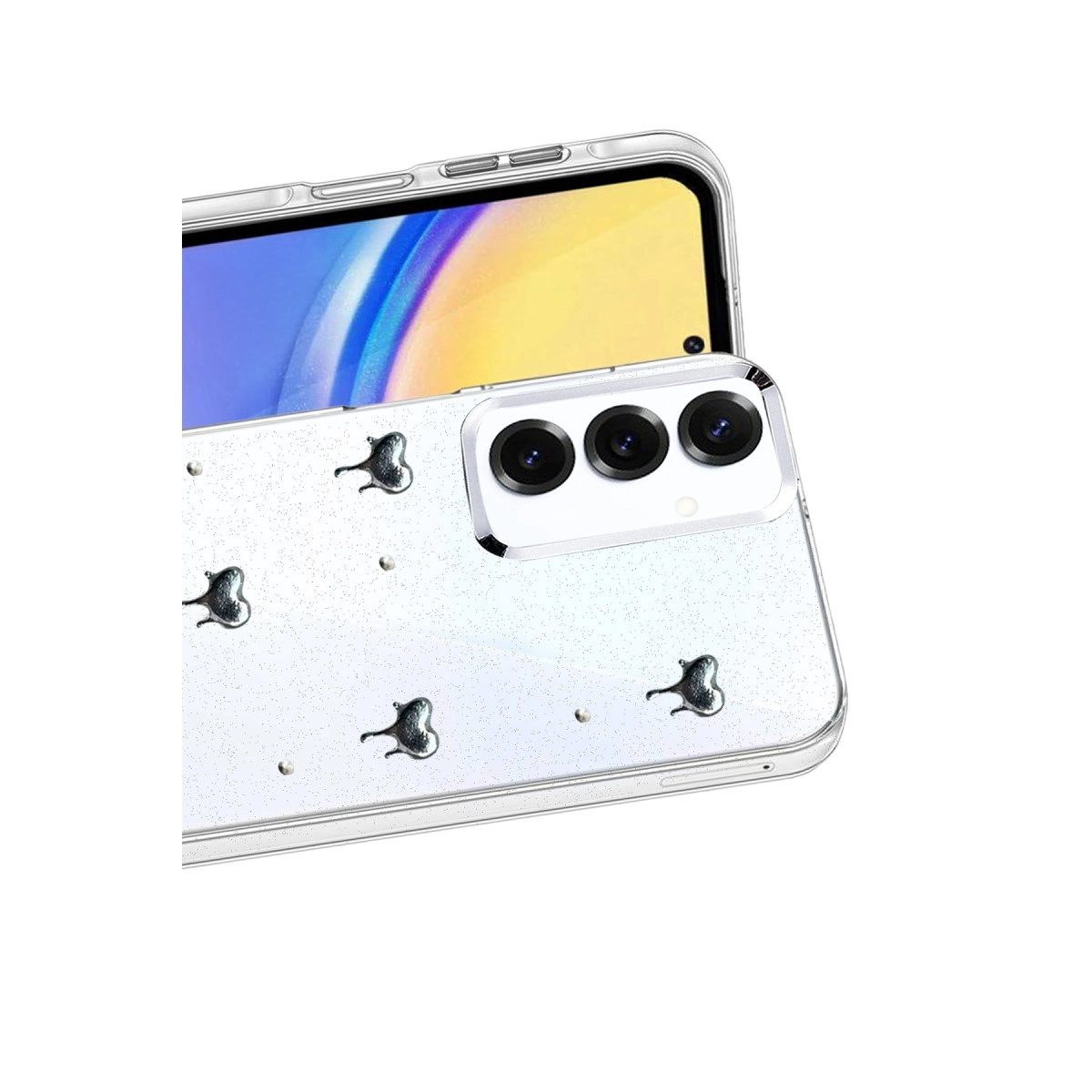 Evimdeyokyok Samsung Galaxy A37 5G Fiyonk Desenli Kapak - Desen 1