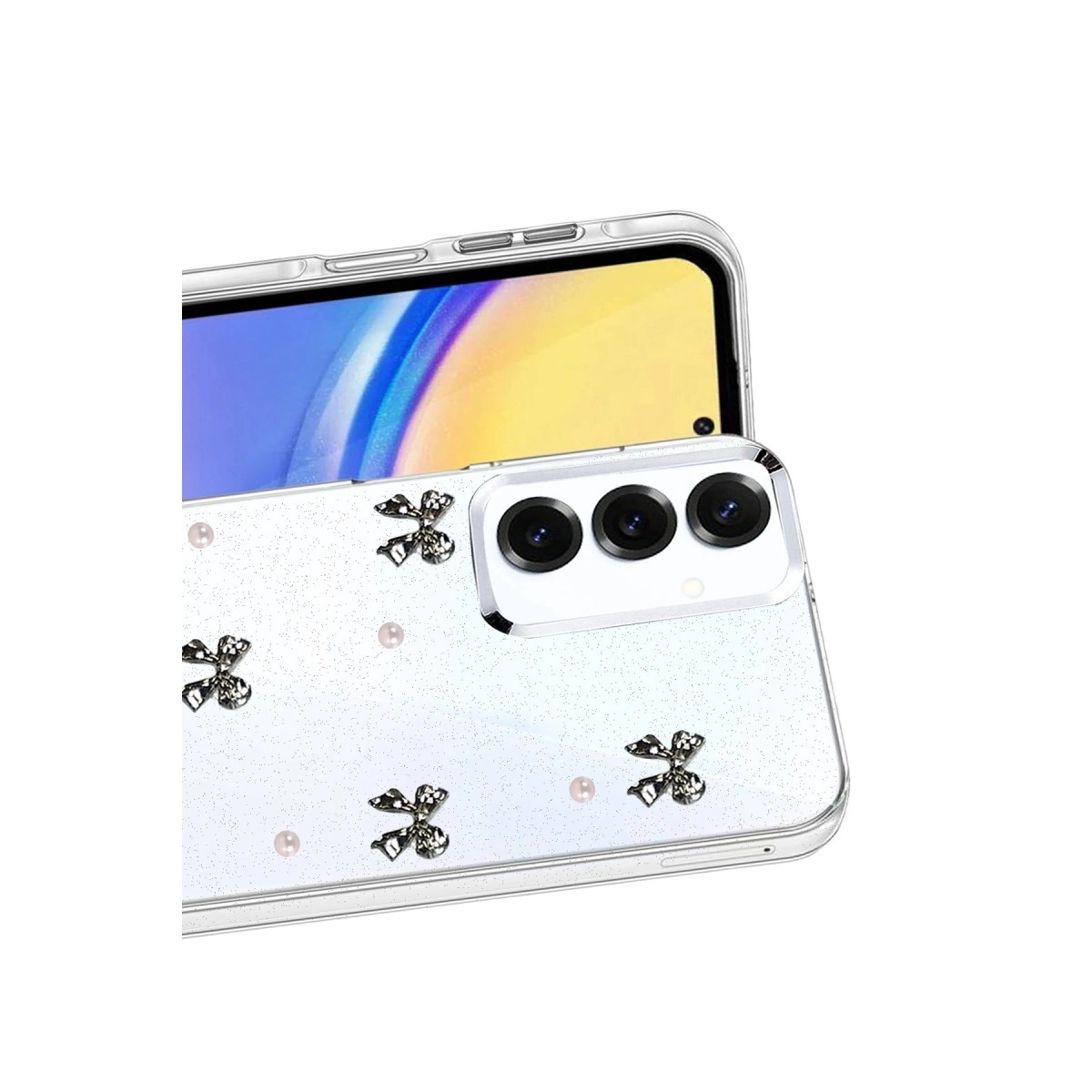 Evimdeyokyok Samsung Galaxy A37 5G Fiyonk Desenli Kapak - Desen 8