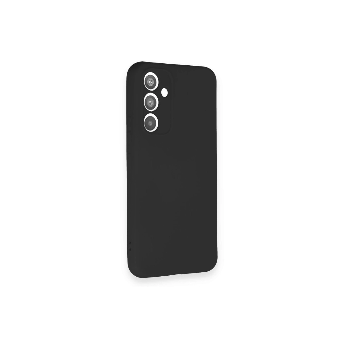 Evimdeyokyok Samsung Galaxy A54 5G Kılıf Nano İçi Kadife Silikon - Siyah