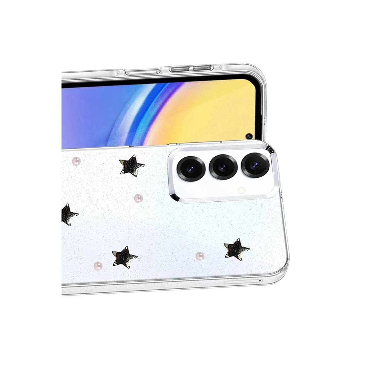 Evimdeyokyok Samsung Galaxy A57 5G Fiyonk Desenli Kapak - Desen 7