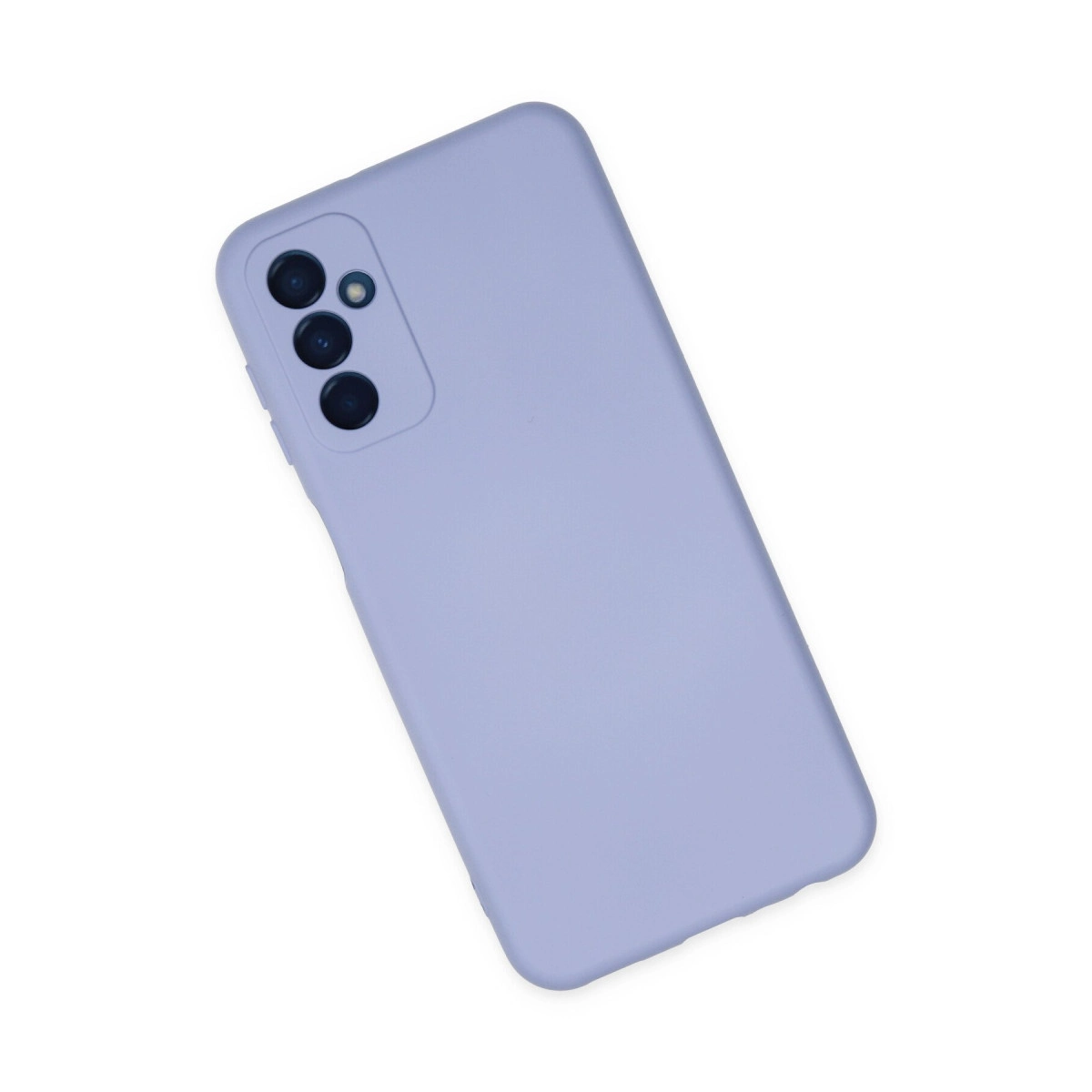 Evimdeyokyok Samsung Galaxy M23 Kılıf Nano İçi Kadife Silikon - Lila