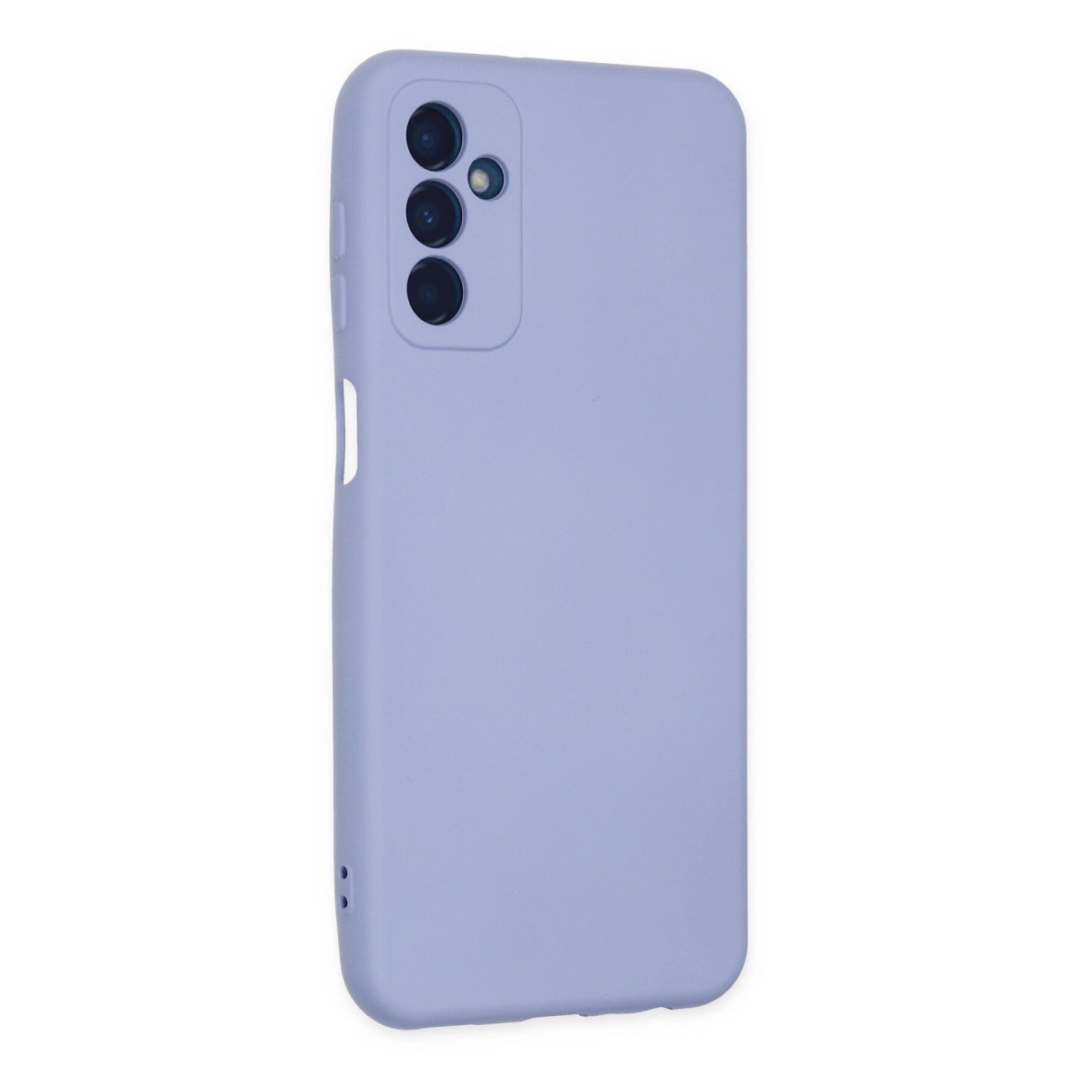 Evimdeyokyok Samsung Galaxy M23 Kılıf Nano İçi Kadife Silikon - Lila
