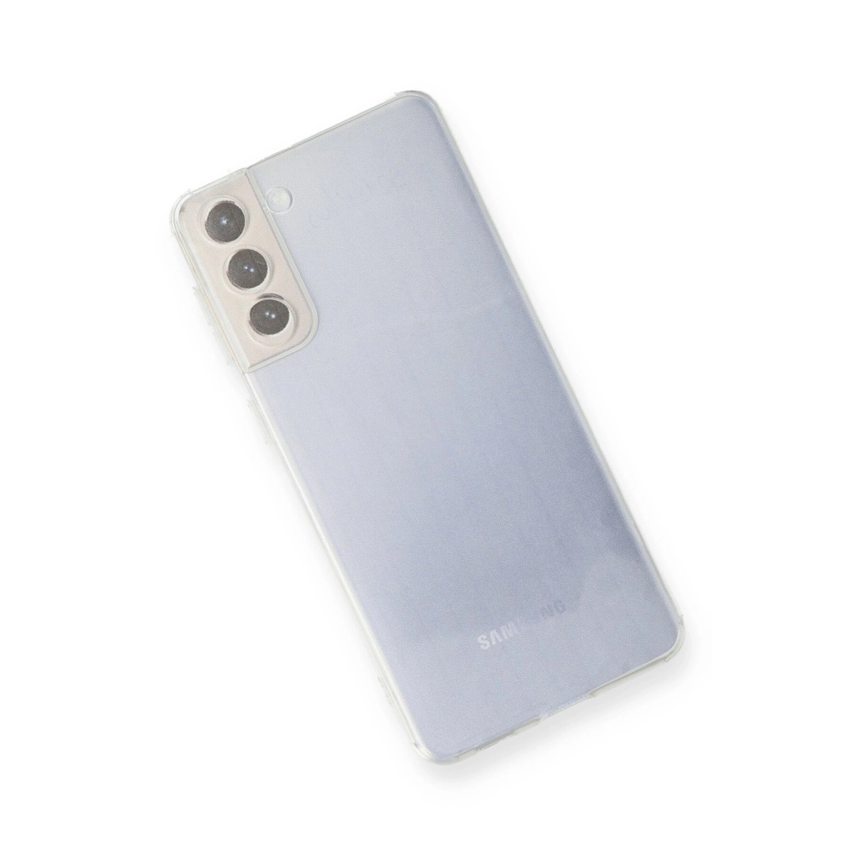 Evimdeyokyok Samsung Galaxy S21 Fe Kılıf Lüx Şeffaf Silikon
