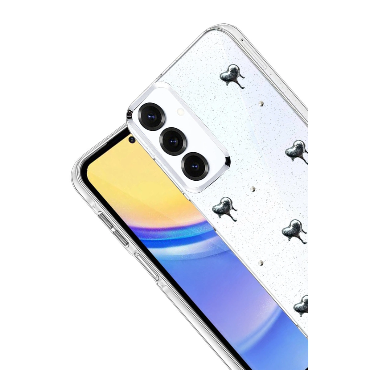 Evimdeyokyok Samsung Galaxy S25 Fiyonk Desenli Kapak - Desen 1