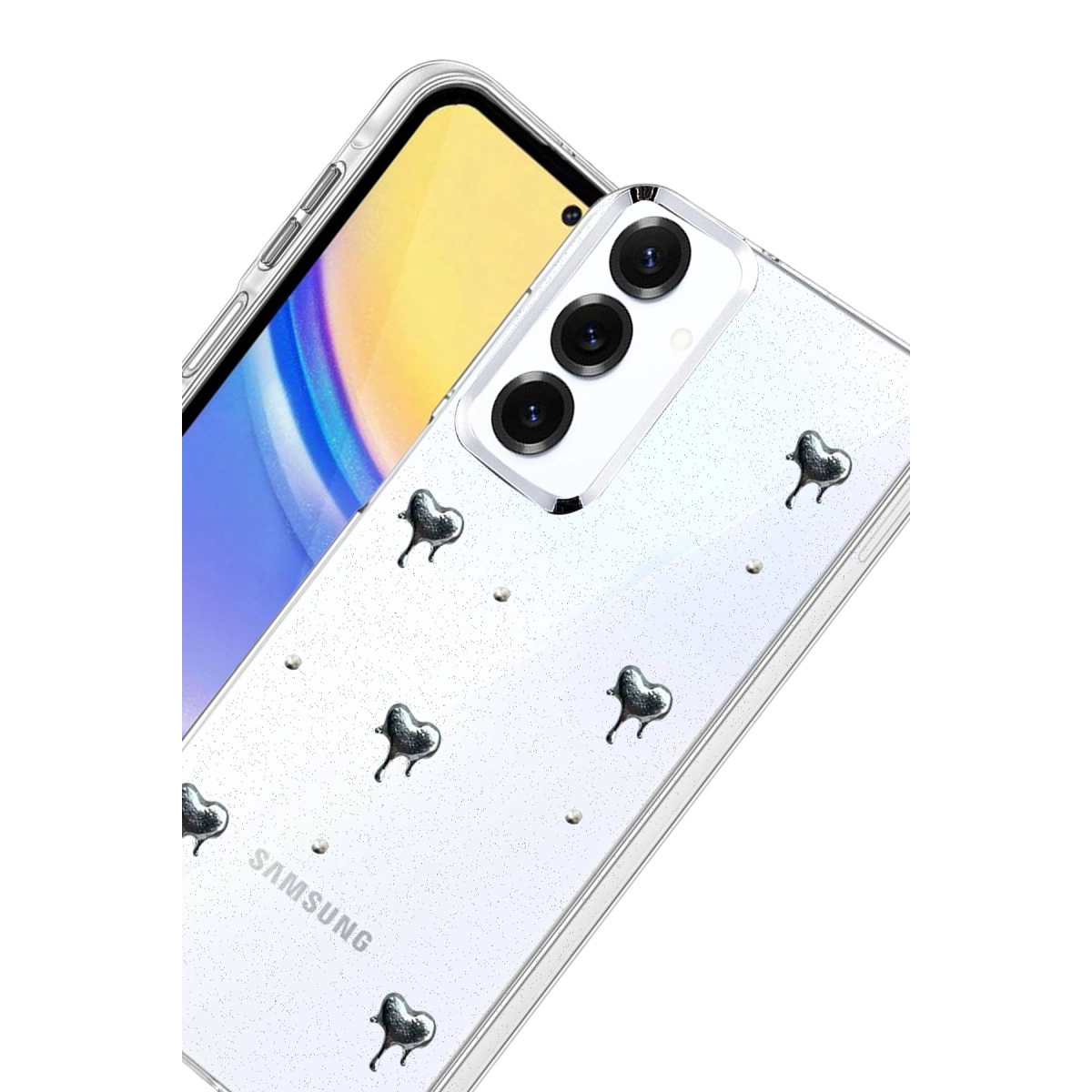 Evimdeyokyok Samsung Galaxy S25 Fiyonk Desenli Kapak - Desen 1