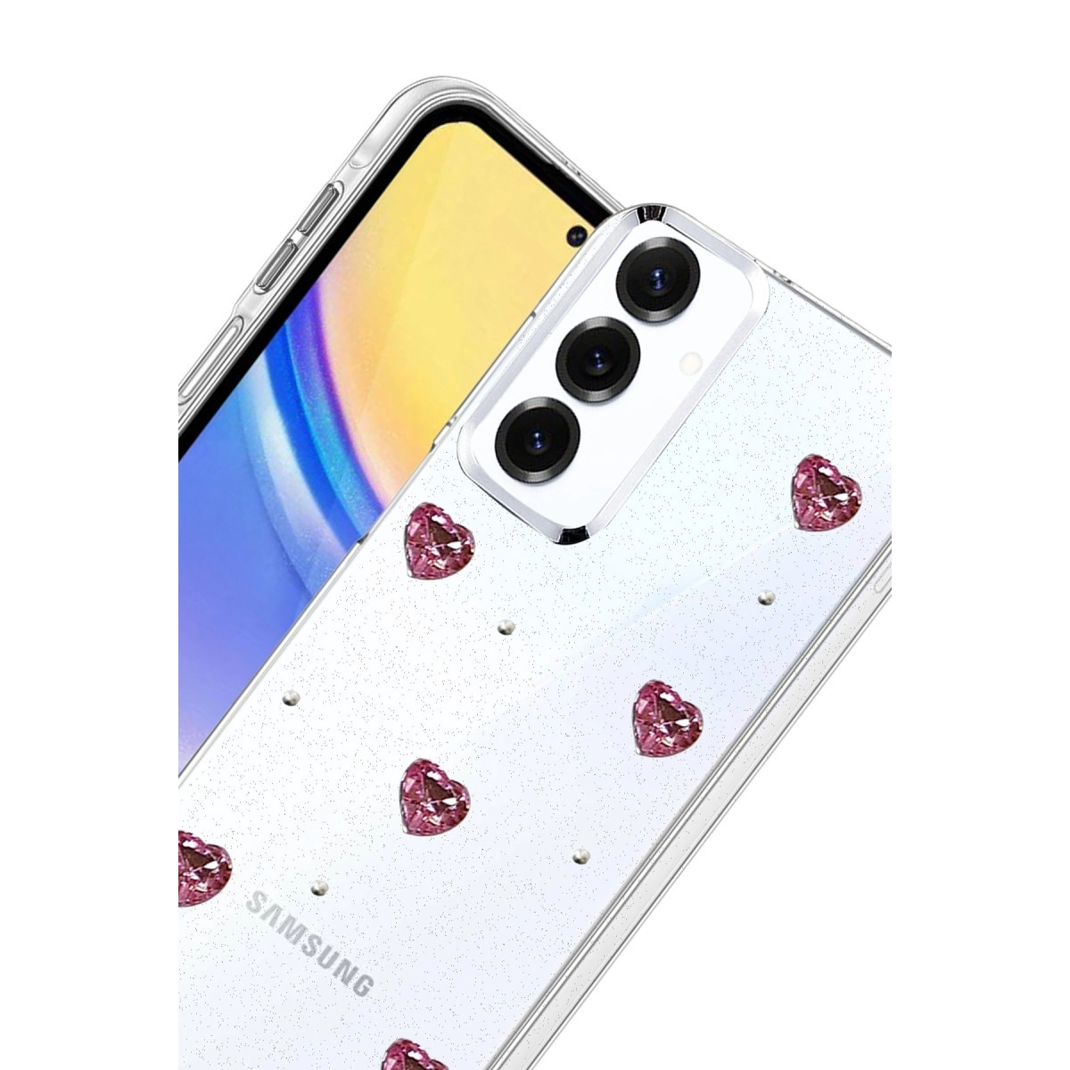 Evimdeyokyok Samsung Galaxy S25 Fiyonk Desenli Kapak - Desen 3