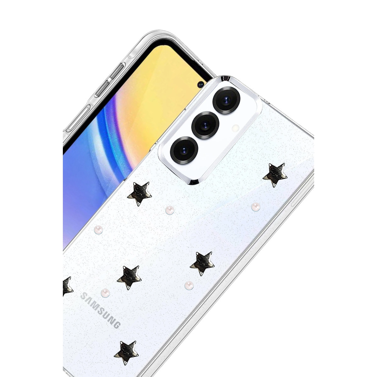 Evimdeyokyok Samsung Galaxy S25 Fiyonk Desenli Kapak - Desen 7