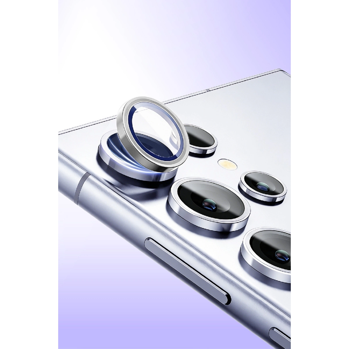 Evimdeyokyok Samsung Galaxy S26 Ultra Bilvis Titan Kamera Lens - Siyah
