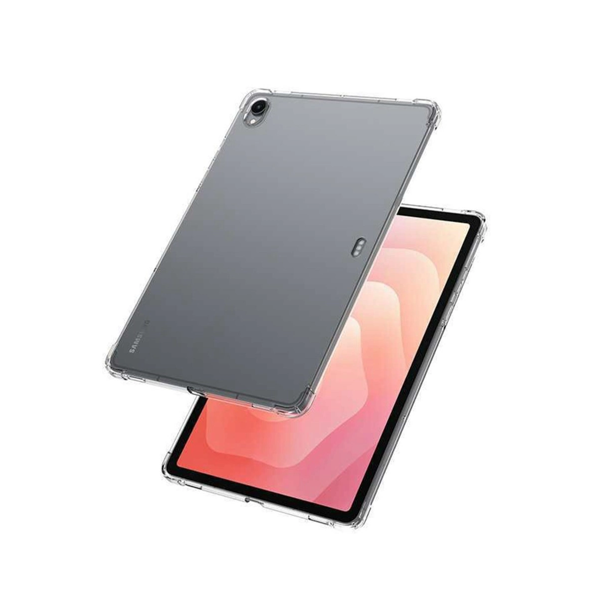 Evimdeyokyok Samsung Galaxy Tab S11 Kılıf Anti Shock Tablet Silikon - Şeffaf