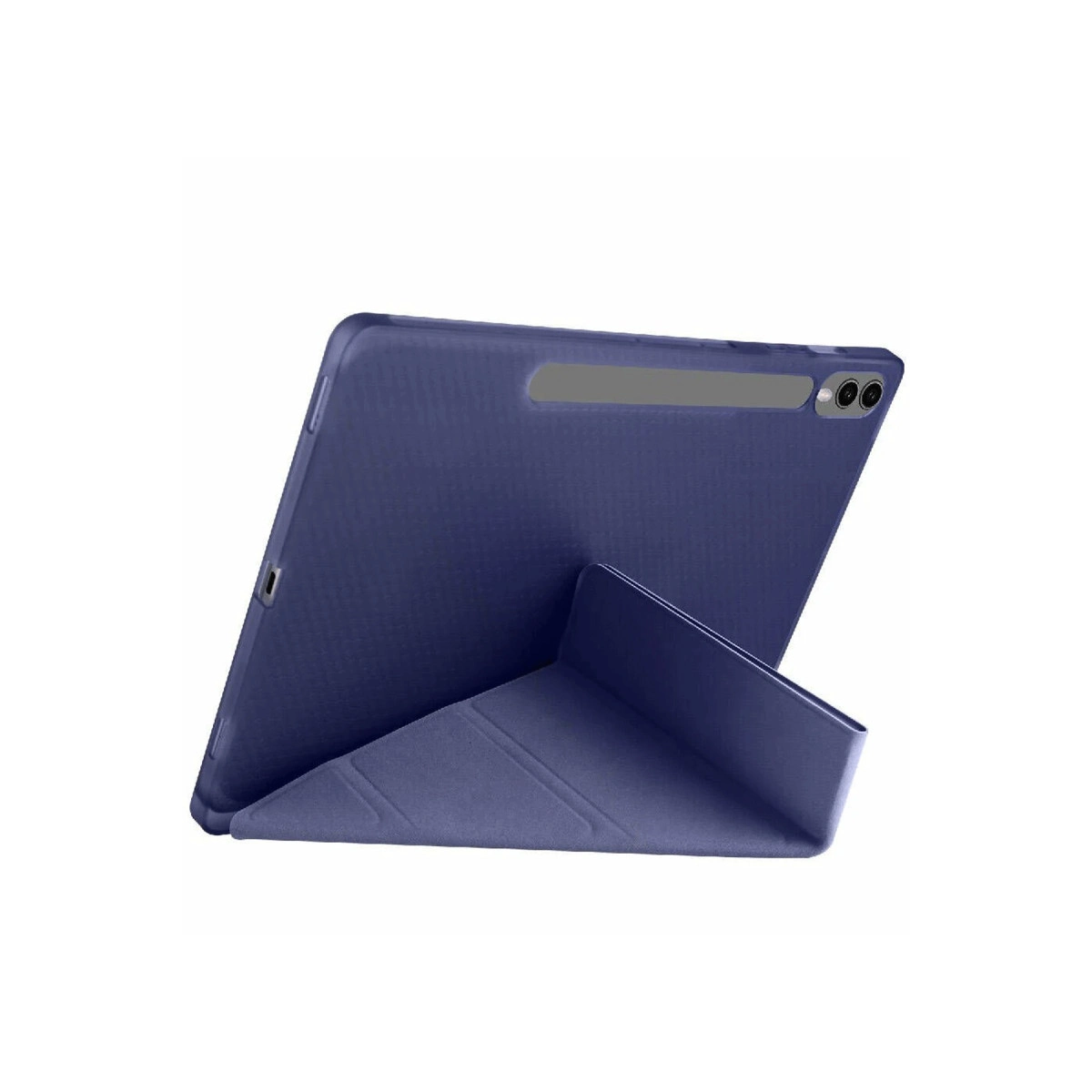 Evimdeyokyok Samsung Galaxy X610 Tab S9 Fe Plus 12.4 Kılıf Kalemlikli Mars Tablet Kılıfı - Lacivert