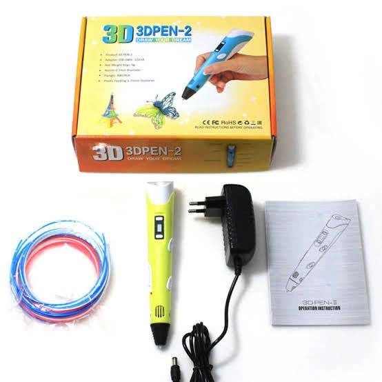 Evimdeyokyok Üç Boyutlu Yazıcı 3D Kalem Pen Printer