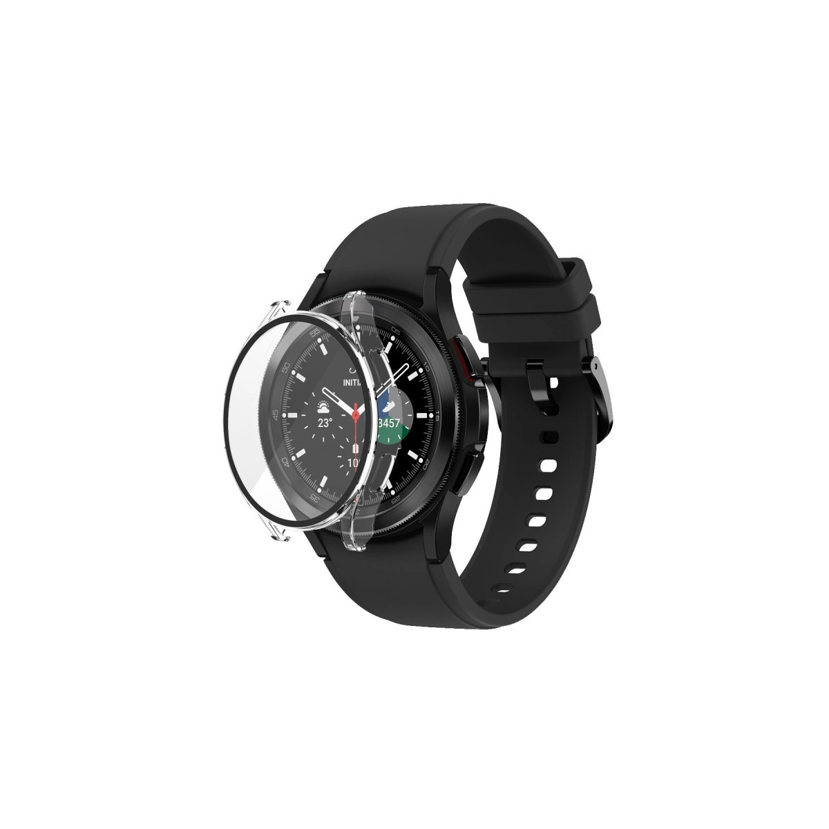 Evimdeyokyok Watch 5 44Mm Wall Camlı Kasa Ekran Koruyucu - Şeffaf