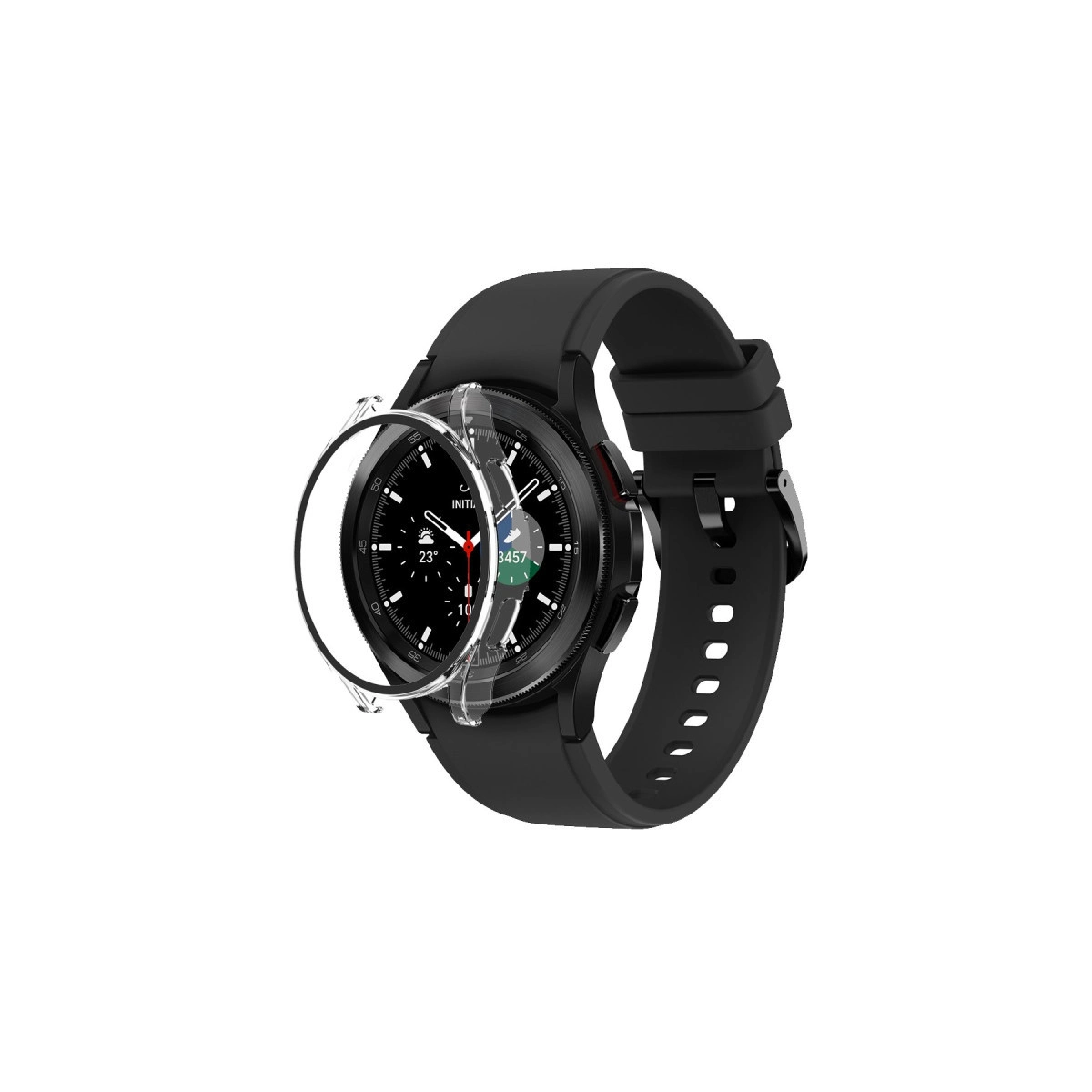 Evimdeyokyok Watch 5 Pro 45Mm Wall Camlı Kasa Ekran Koruyucu - Şeffaf