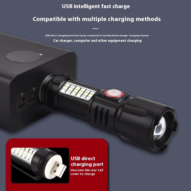 Evimdeyokyok Wison Ws-2828 1000 Lümen Mıknatıslı Usb Şarjlı El Feneri