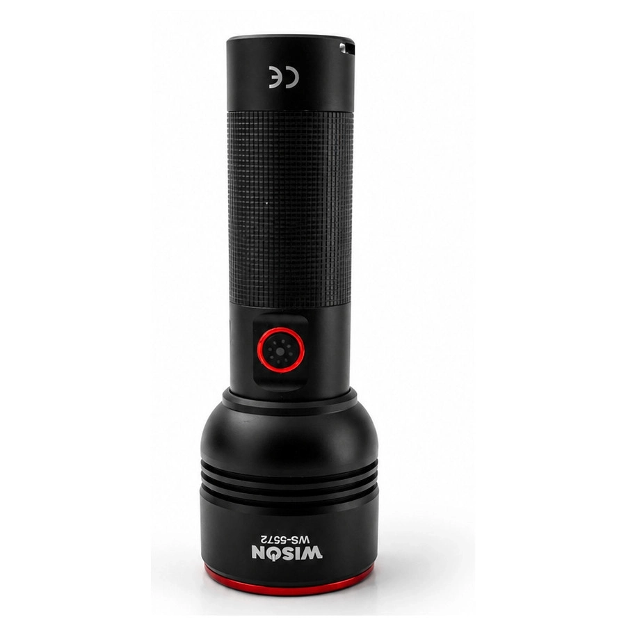 Evimdeyokyok Wison Ws-5572 20Watt 2000 Lümen Uzun Menzilli Usb Type-C Şarjlı El Feneri