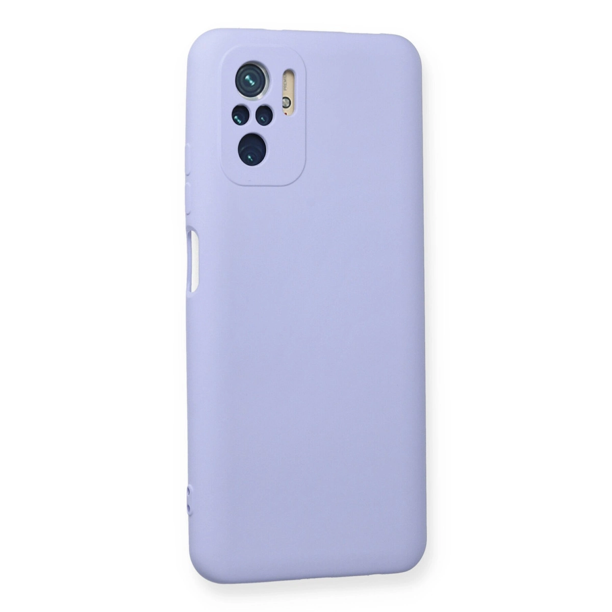 Evimdeyokyok Xiaomi Redmi Note 10 Kılıf Nano İçi Kadife Silikon - Lila