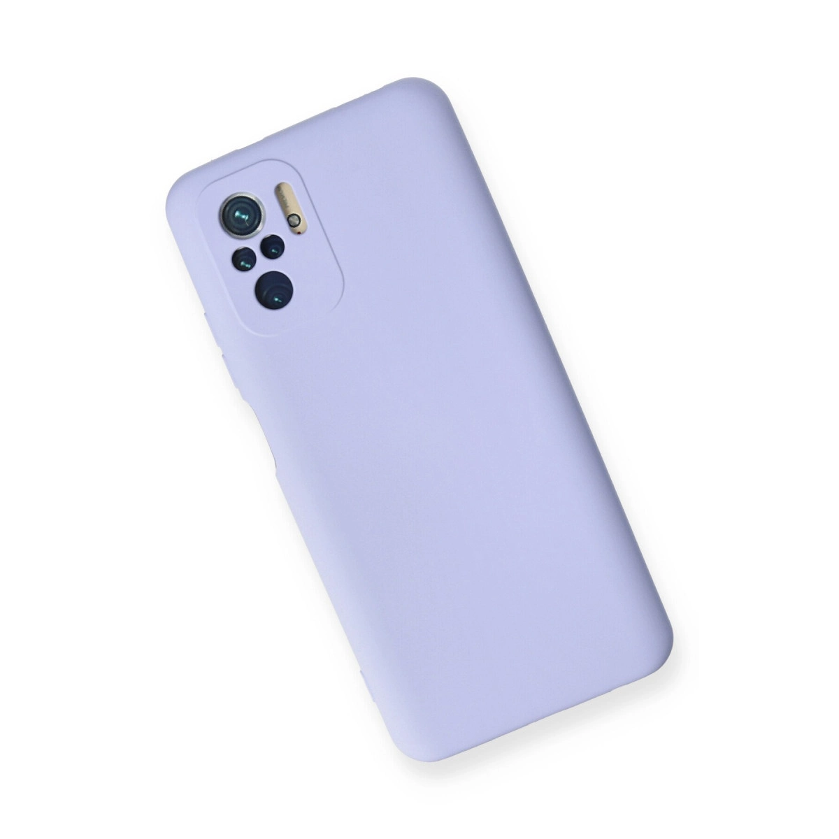 Evimdeyokyok Xiaomi Redmi Note 10 Kılıf Nano İçi Kadife Silikon - Lila