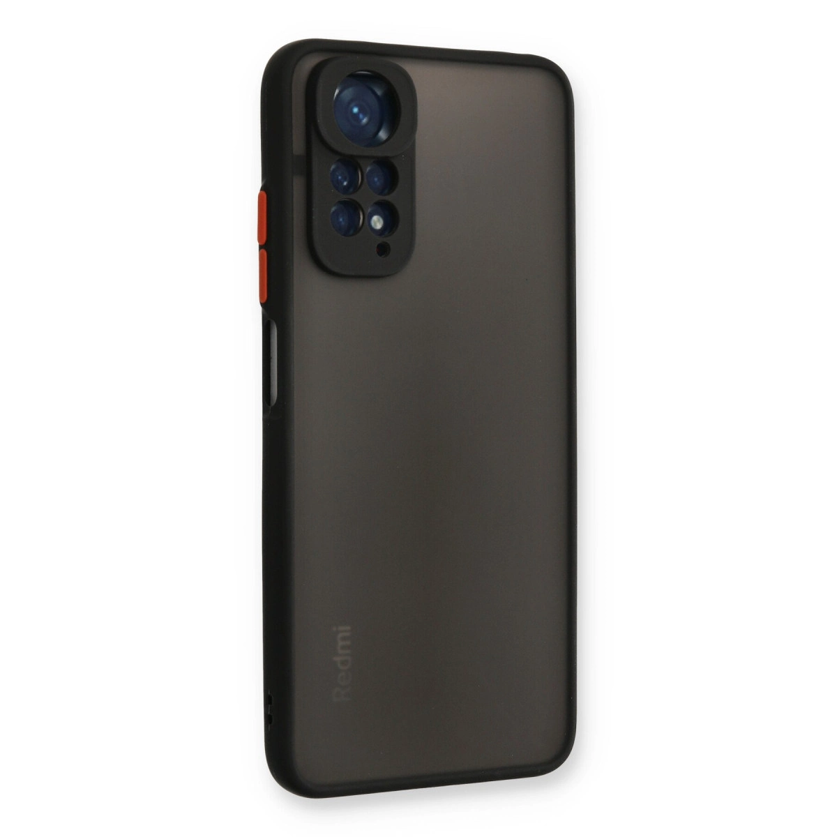 Evimdeyokyok Xiaomi Redmi Note 11 Kılıf Montreal Silikon Kapak - Siyah