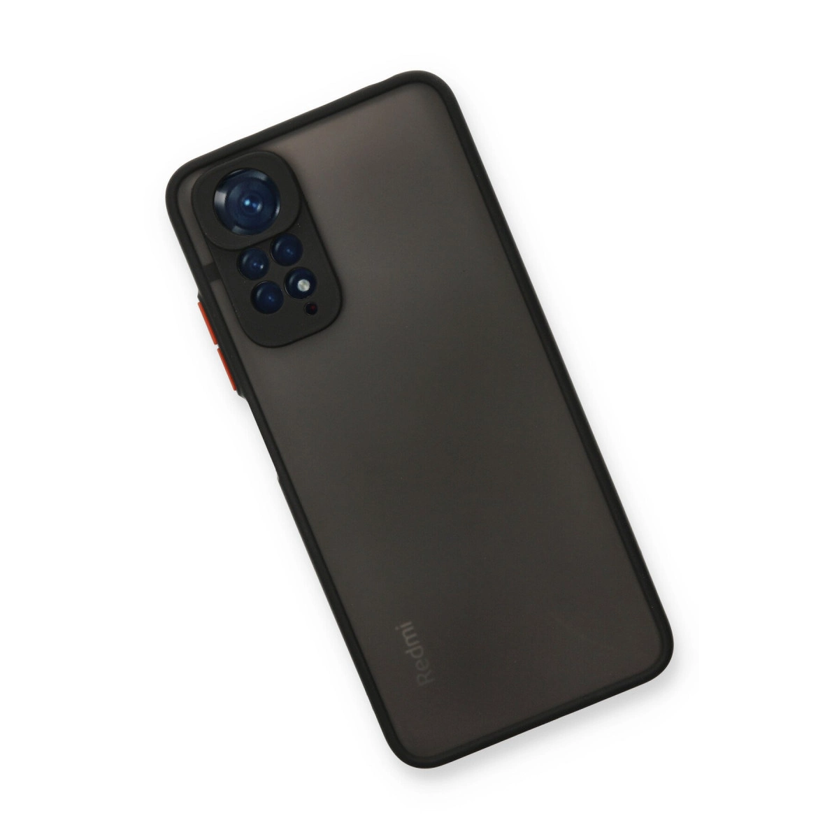 Evimdeyokyok Xiaomi Redmi Note 11 Kılıf Montreal Silikon Kapak - Siyah