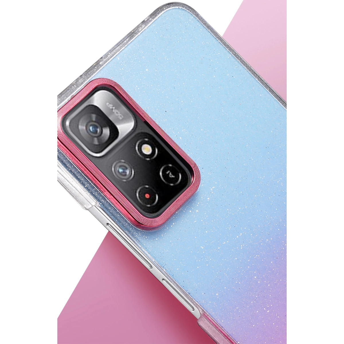 Evimdeyokyok Xiaomi Redmi Note 11 Pro Glossy Kapak - Pembe - Kopya