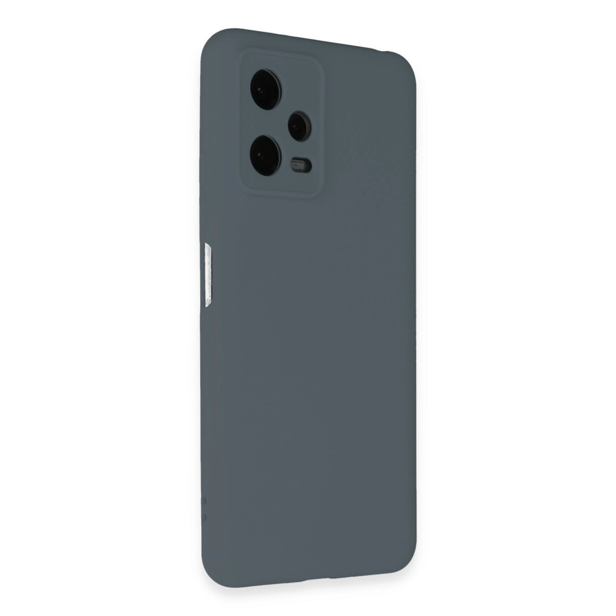 Evimdeyokyok Xiaomi Redmi Note 12 Pro 5G Kılıf Nano İçi Kadife Silikon - Gri