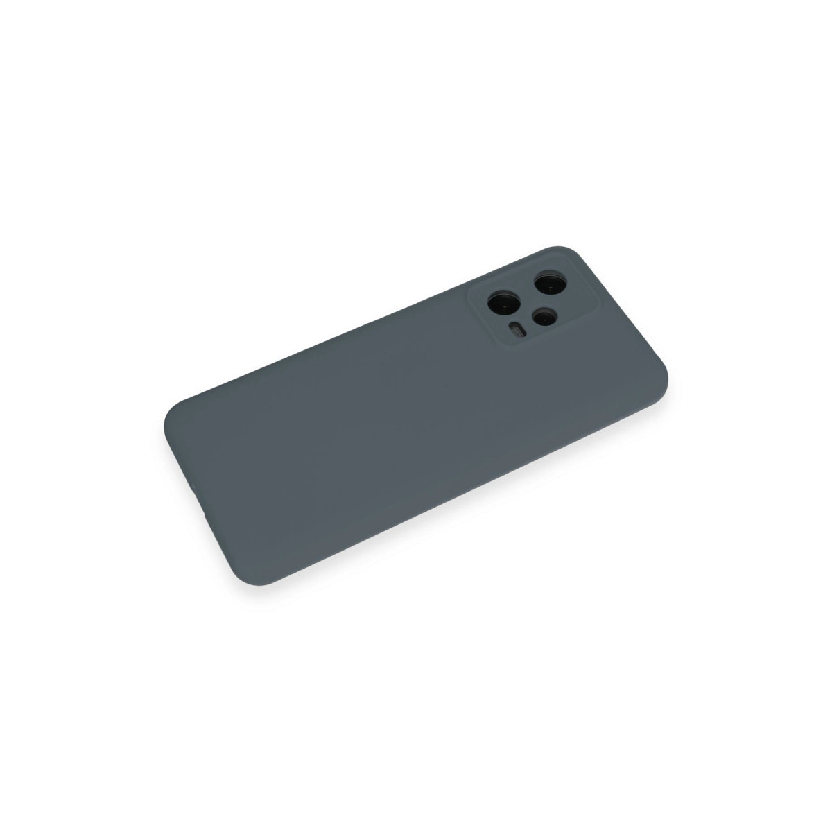 Evimdeyokyok Xiaomi Redmi Note 12 Pro 5G Kılıf Nano İçi Kadife Silikon - Gri