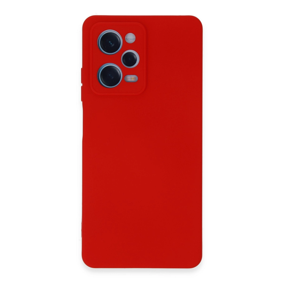 Evimdeyokyok Xiaomi Redmi Note 12 Pro 5G Kılıf Nano İçi Kadife Silikon - Kırmızı