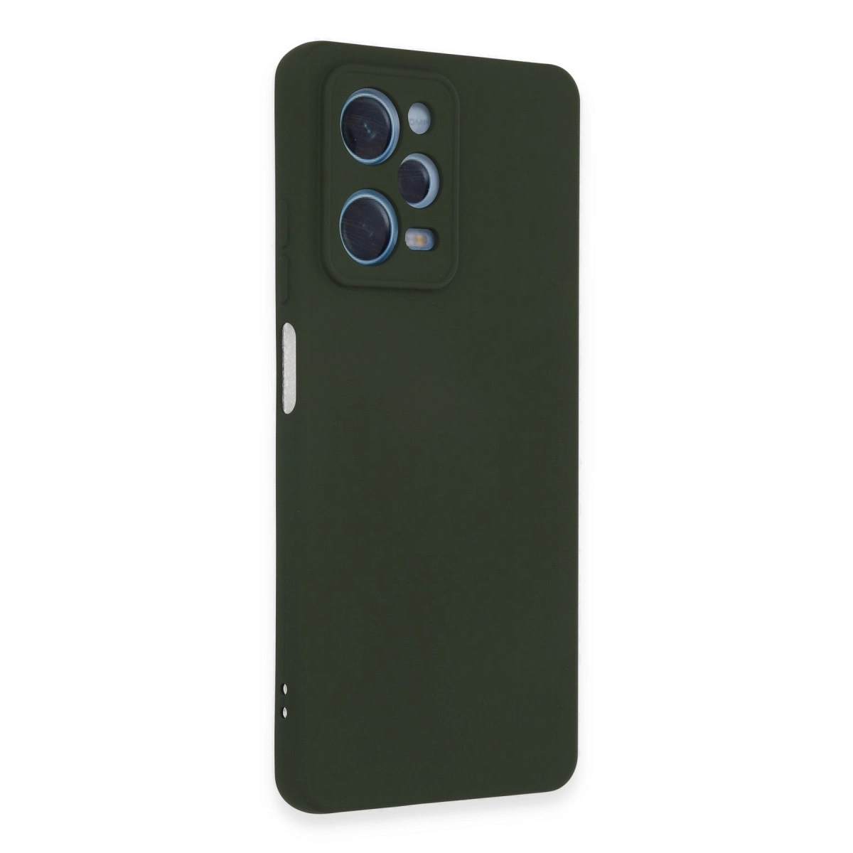 Evimdeyokyok Xiaomi Redmi Note 12 Pro 5G Kılıf Nano İçi Kadife Silikon - Koyu Yeşil