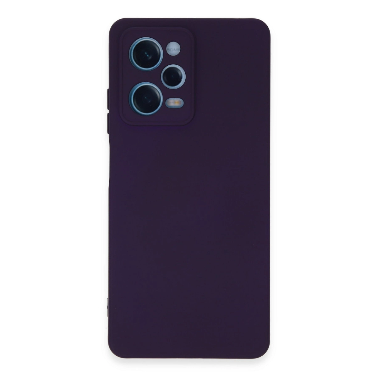 Evimdeyokyok Xiaomi Redmi Note 12 Pro 5G Kılıf Nano İçi Kadife Silikon - Mor